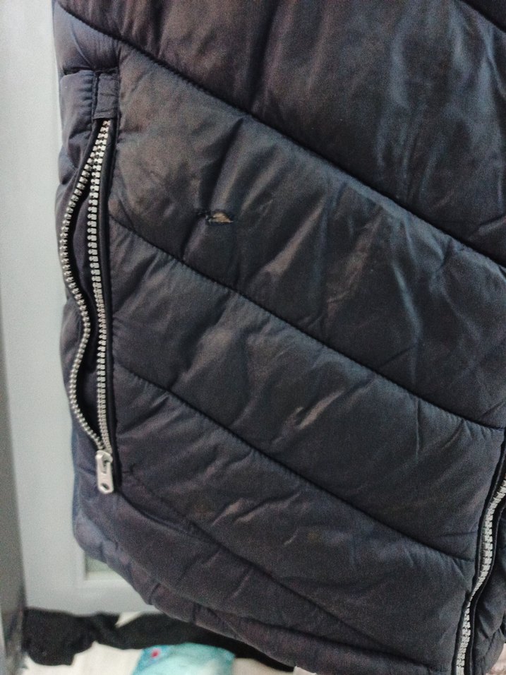 Erkek Gri Kapitone Yelek - Görsel 2