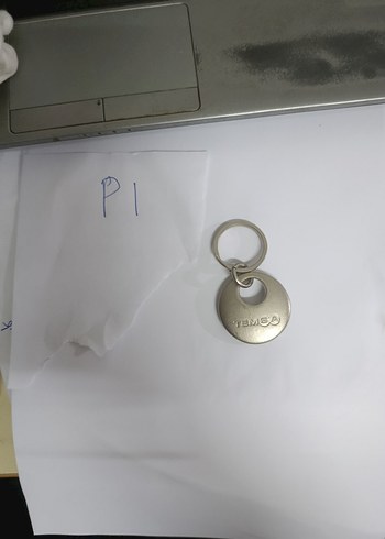 Minimalist Metal Anahtarlik