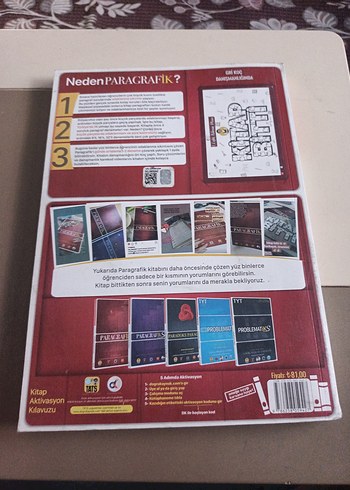  Paragrafik - Türkiye'de İlk Paragraf Deneme Kitabı