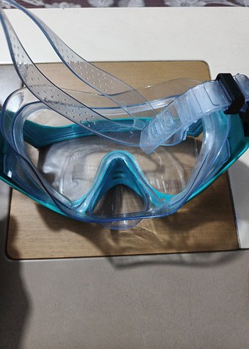 Turkuaz Transparan Yüzme Gözlüğü - Görsel 3