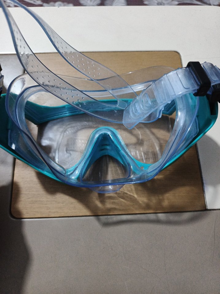 Turkuaz Transparan Yüzme Gözlüğü - Görsel 3