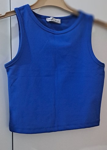 Spor Mavi Kolsuz Mini Atlet - Görsel 2