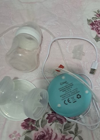 Beyaz Kiwi Baby Göğüs Pompası - Görsel 3