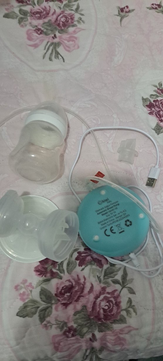 Beyaz Kiwi Baby Göğüs Pompası - Görsel 3