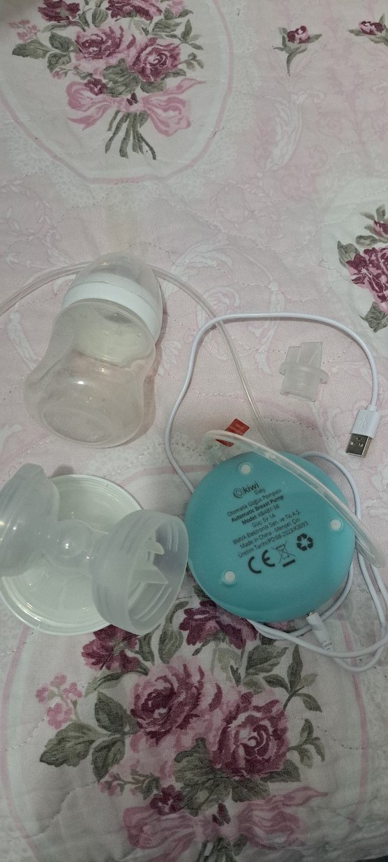 Beyaz Kiwi Baby Göğüs Pompası - Görsel 2