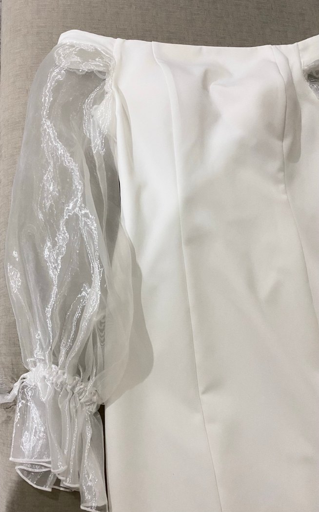 Beyaz söz,isteme,nişan elbise - Görsel 3