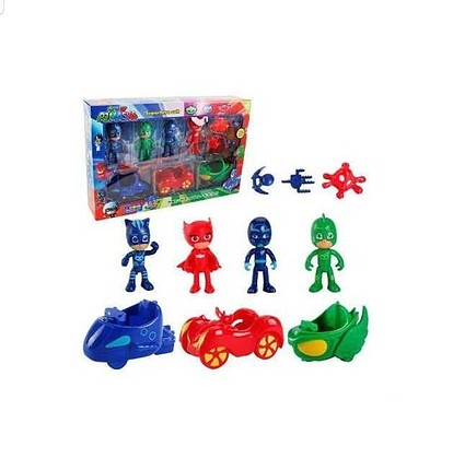 PJMASKS ARABALI AKSESUARLI FIGUR SET 