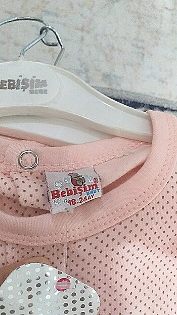1,5 Yaş Beden pembe Renk Kız bebek