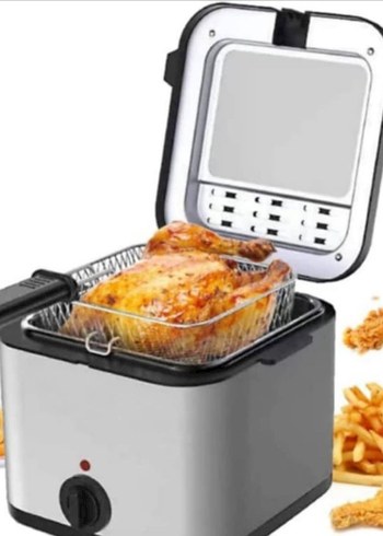 Gri Elektrikli Fritöz ve Izgara