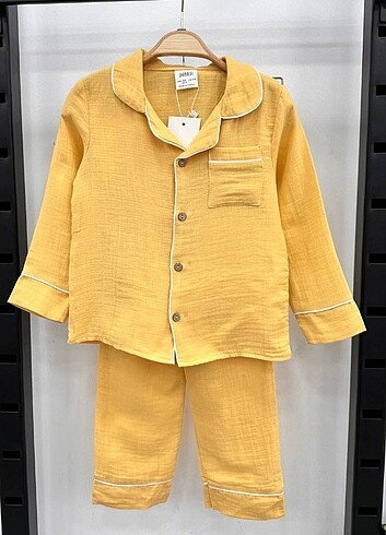 11-12 Yaş Beden çeşitli Renk Kız pijama takımı