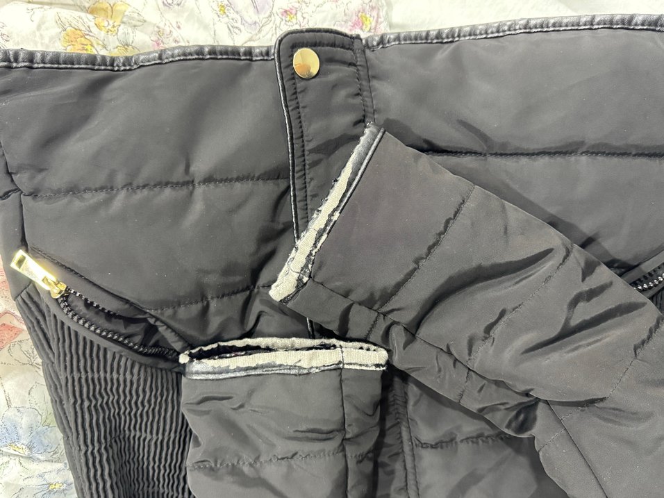 Siyah Kürklü Kadın Kışlık Mont - Görsel 4