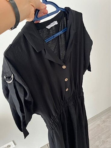 Siyah elbise - Görsel 5