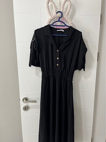Siyah elbise - Görsel 9