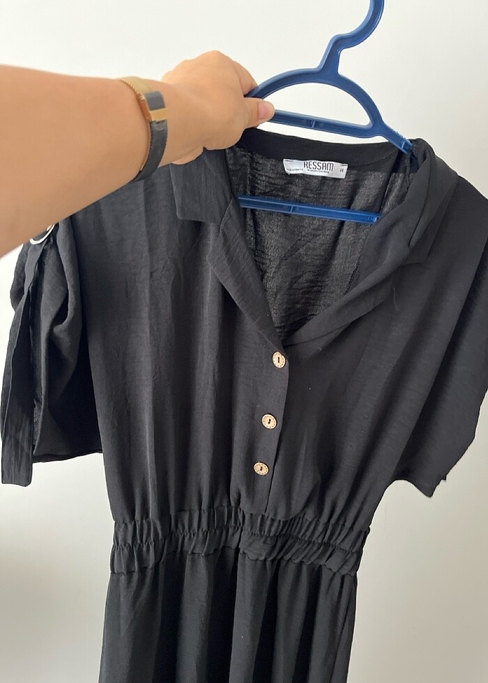 Siyah elbise - Görsel 3