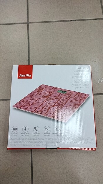 APRİLLA DİJİTAL BANYO BASKÜLÜ