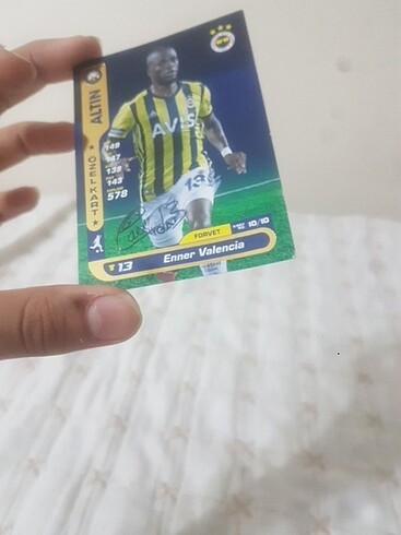  Beden Fener bahçe oyuncuları imzalı kart