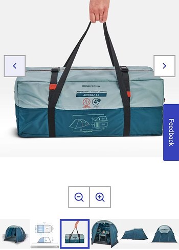 Decatlon 4 Kişilik Aile Çadırı - Görsel 5