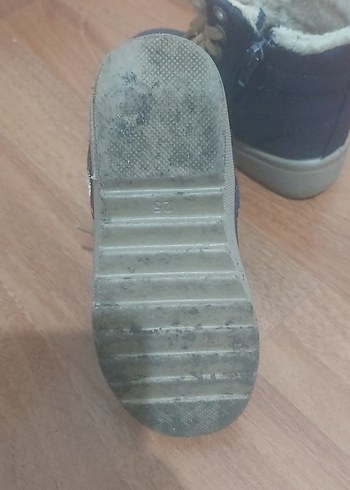 Kız Çocuk Mavi Kürklü Bot - Görsel 7