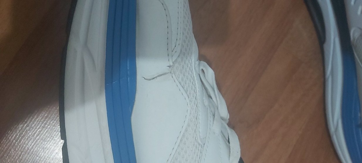 Beyaz Bağcıklı Spor Erkek Sneakers - Görsel 5