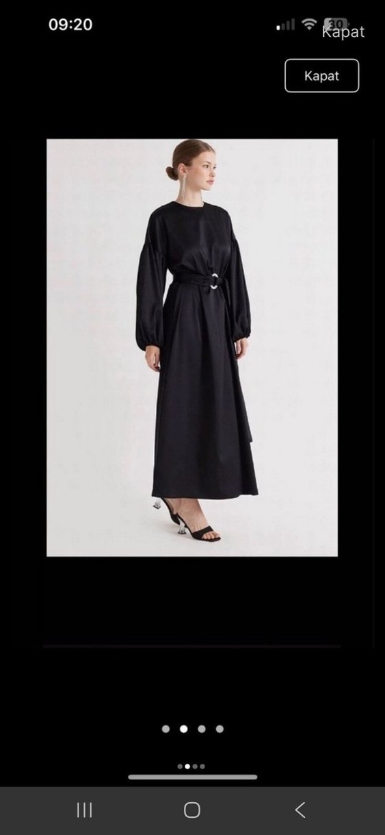 Suud Collection Siyah Abiye - Görsel 2