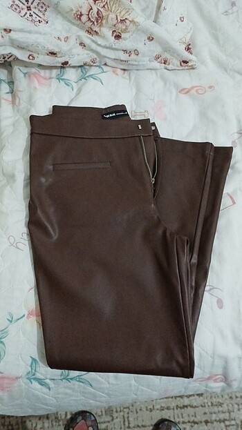 Beblue Deri Pantolon 