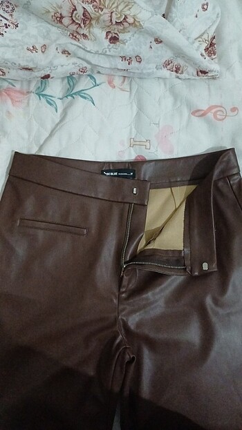 Beblue Deri Pantolon  - Görsel 3