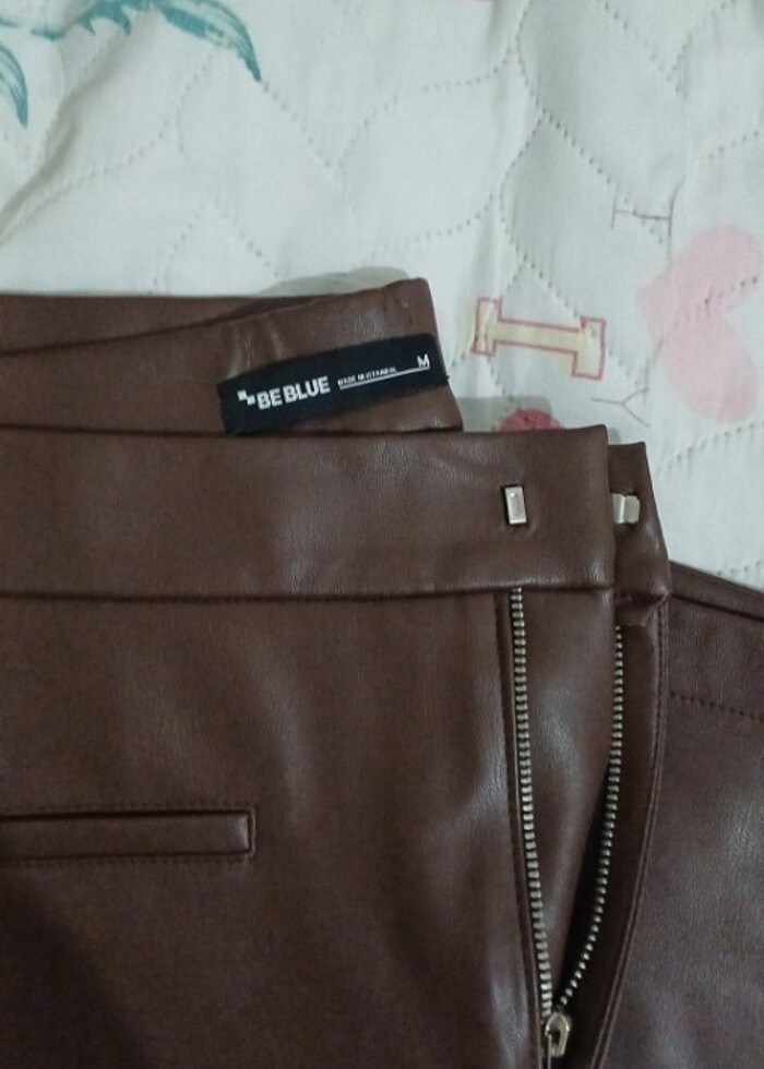 Beblue Deri Pantolon  - Görsel 2