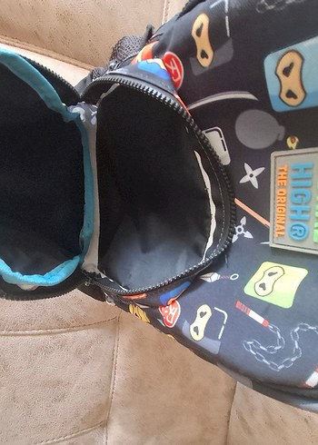 Coral High Ninja Baskılı Erkek Çocuk Okul Çanta Seti - Görsel 13