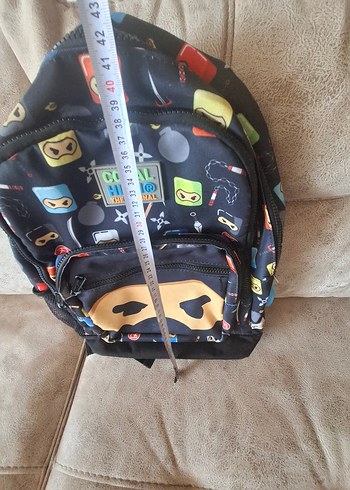 Coral High Ninja Baskılı Erkek Çocuk Okul Çanta Seti - Görsel 6