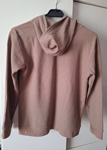 Bej Triko Sweatshirt unisex - Görsel 4