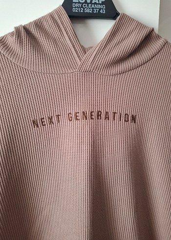 Bej Triko Sweatshirt unisex - Görsel 2