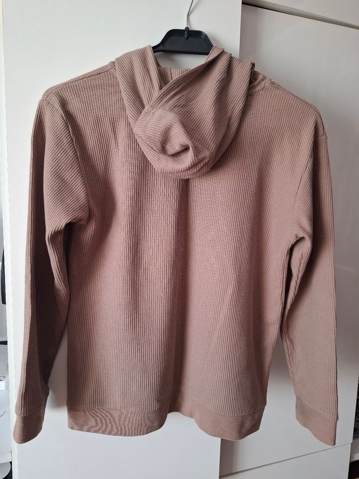 Bej Triko Sweatshirt unisex - Görsel 4