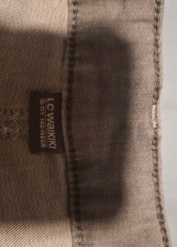 Erkek çocuk  gri Denim Pantolon, Yırtık Detaylı - Görsel 6