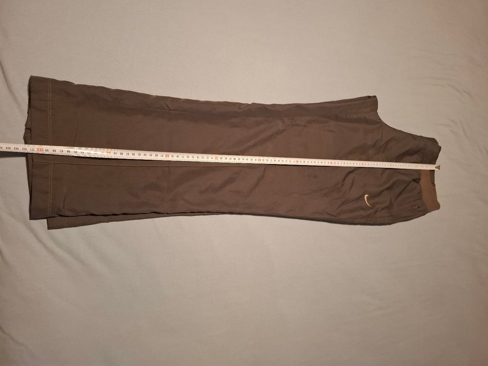 Kadın gri renkli arkadan Fermuarlı eşofman altı - Görsel 2