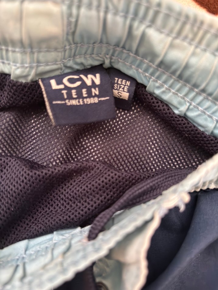 Erkek Mavi Desenli Deniz Şortu - Görsel 3