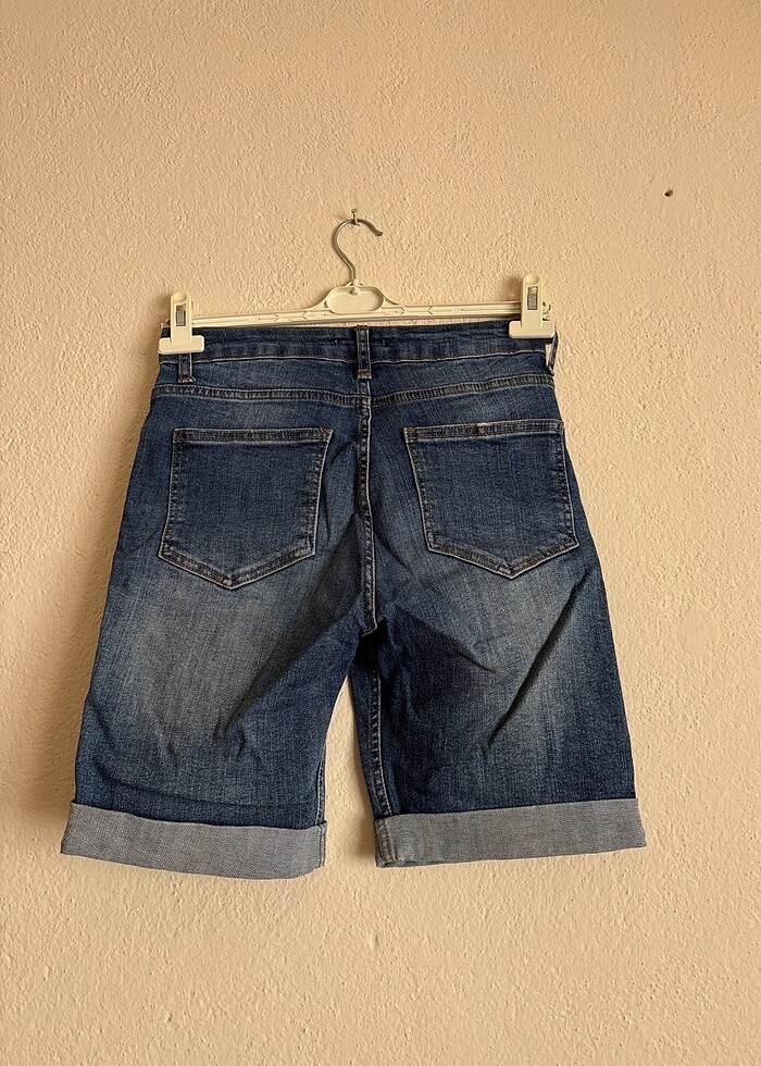 Erkek kot şort - Görsel 2