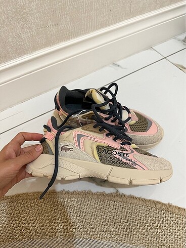 Lacoste L003 kadın pembe sneaker