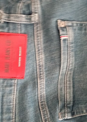 Erkek Mavi Kot Pantolon Regular Fit - Görsel 3