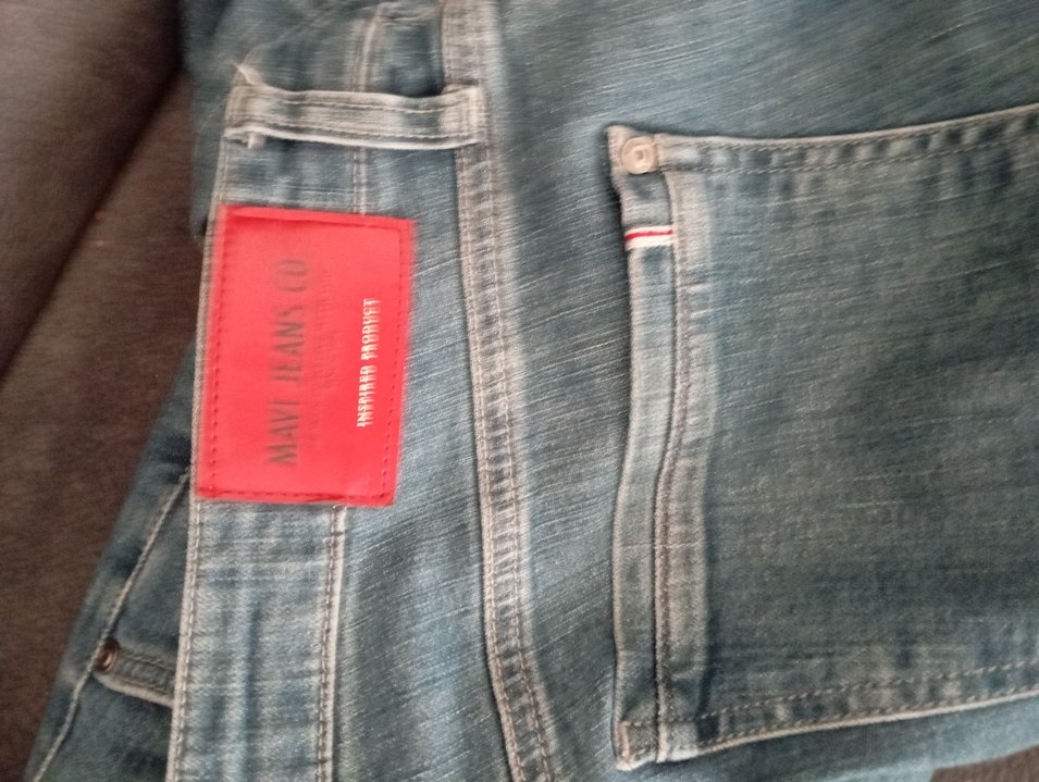 Erkek Mavi Kot Pantolon Regular Fit - Görsel 3