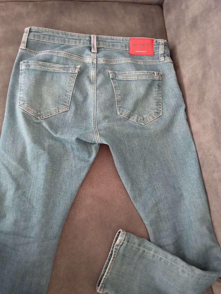 Erkek Mavi Kot Pantolon Regular Fit - Görsel 2