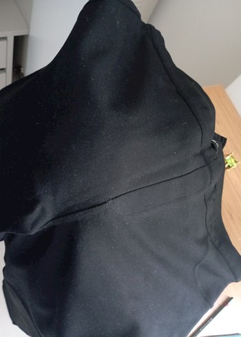 Siyah Pantolon Şeklinde Tayt - Görsel 4