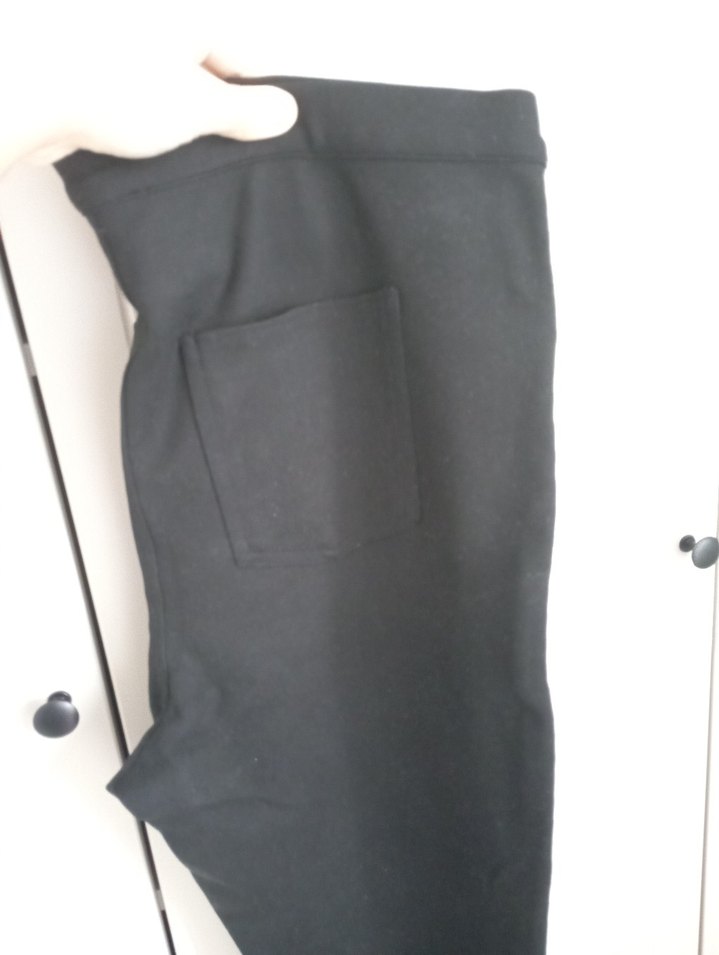 Siyah Pantolon Şeklinde Tayt - Görsel 5