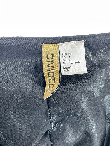 34 Beden siyah Renk H&M Kısa Elbise %70 İndirimli.