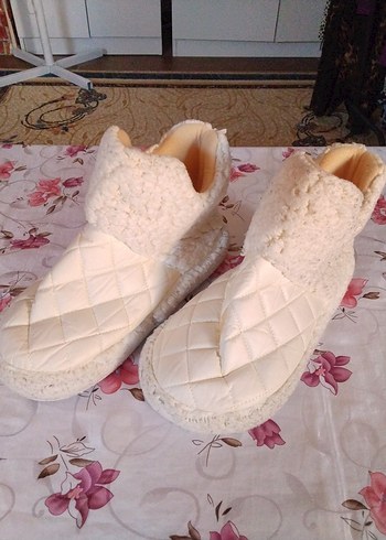 panduf,ev çizmesi,peluş çizme, ev giyim,polar
