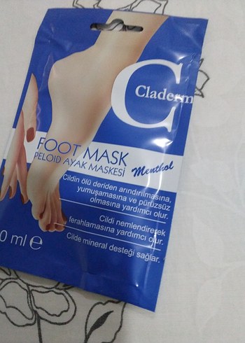 Claderm Mentollü Ayak Maskesi 30 ml - Görsel 6