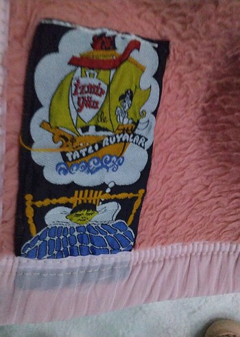 Pembe Baskılı Çocuk Battaniyesi - Görsel 2