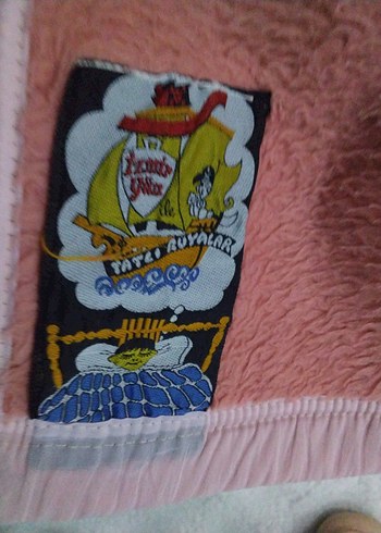 Pembe Baskılı Çocuk Battaniyesi - Görsel 4