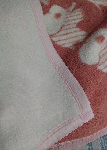 Pembe Baskılı Çocuk Battaniyesi - Görsel 8