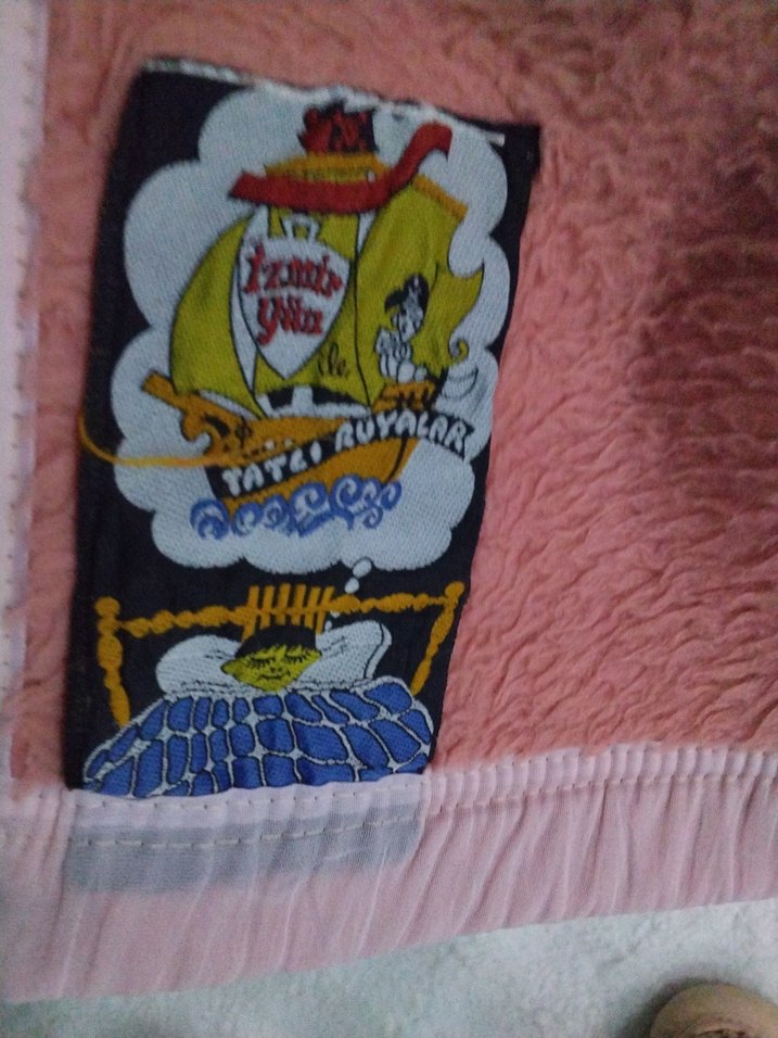 Pembe Baskılı Çocuk Battaniyesi - Görsel 2