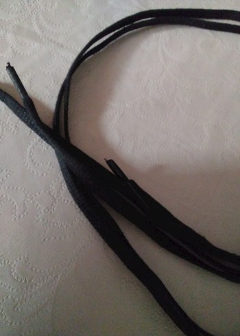 Minimalist Siyah Goth Erkek Ayakkabı Bağcığı - Görsel 2